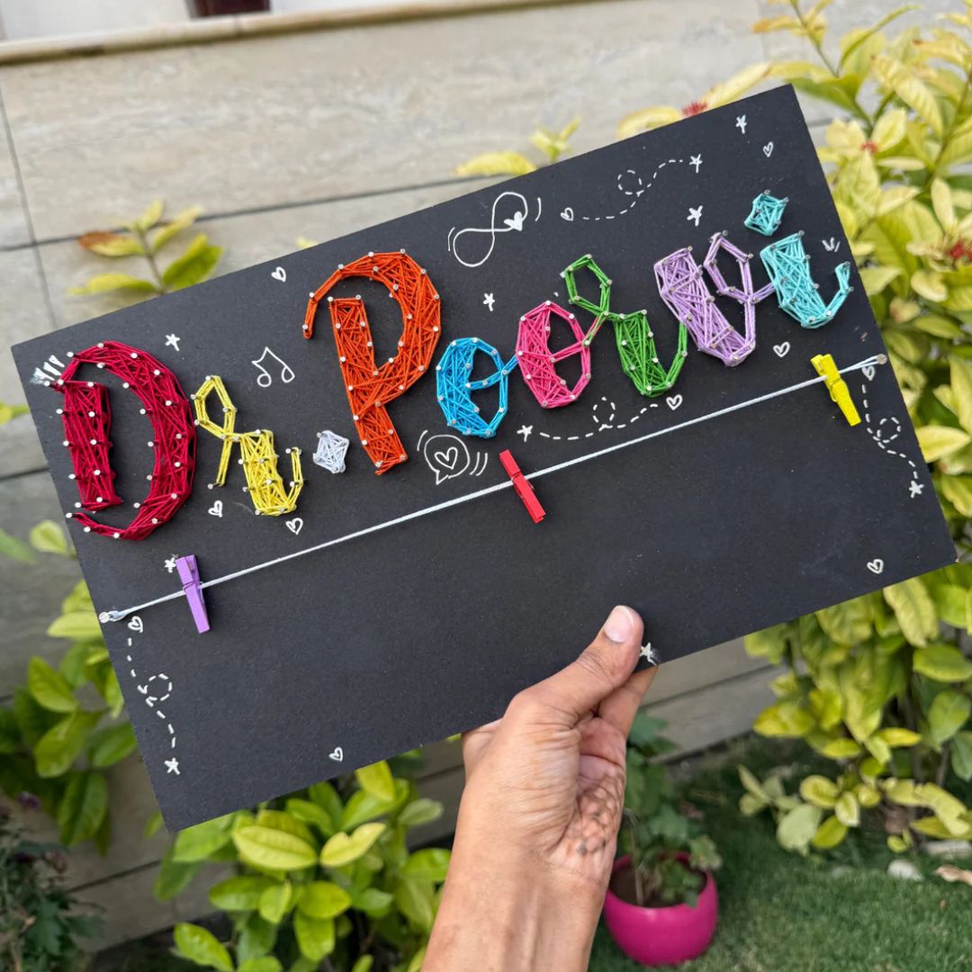 Personalised Name Plate