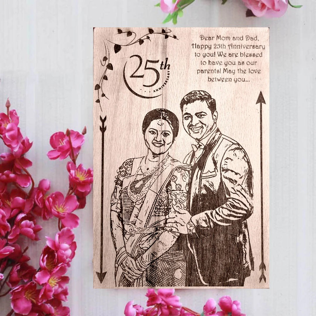 Himalayan Valentine Special Wooden Slice